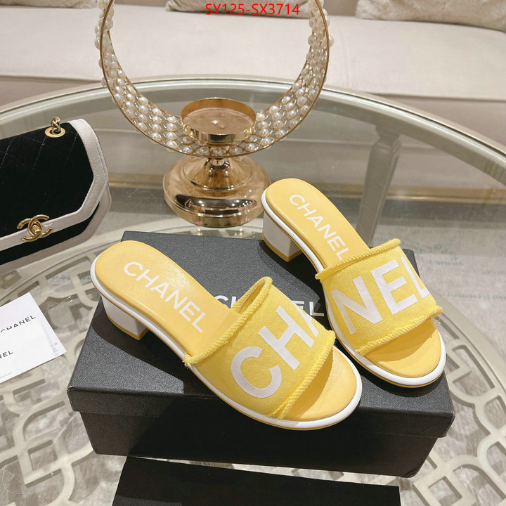 Women Shoes-Chanel wholesale 2024 replica ID: SX3714 $: 125USD