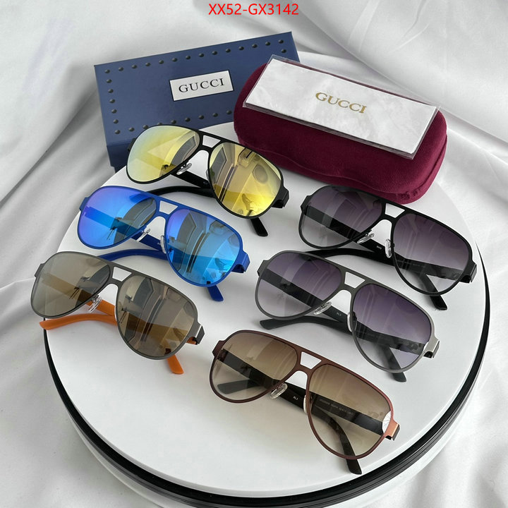 Glasses-Gucci how to buy replica shop ID: GX3142 $: 52USD