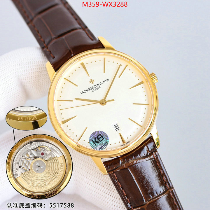 Watch(TOP)-Vacheron Constantin replica for cheap ID: WX3288 $: 359USD