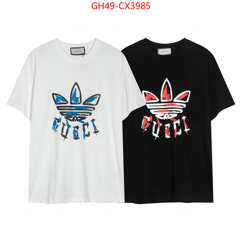 Clothing-Gucci cheap replica designer ID: CX3985 $: 49USD