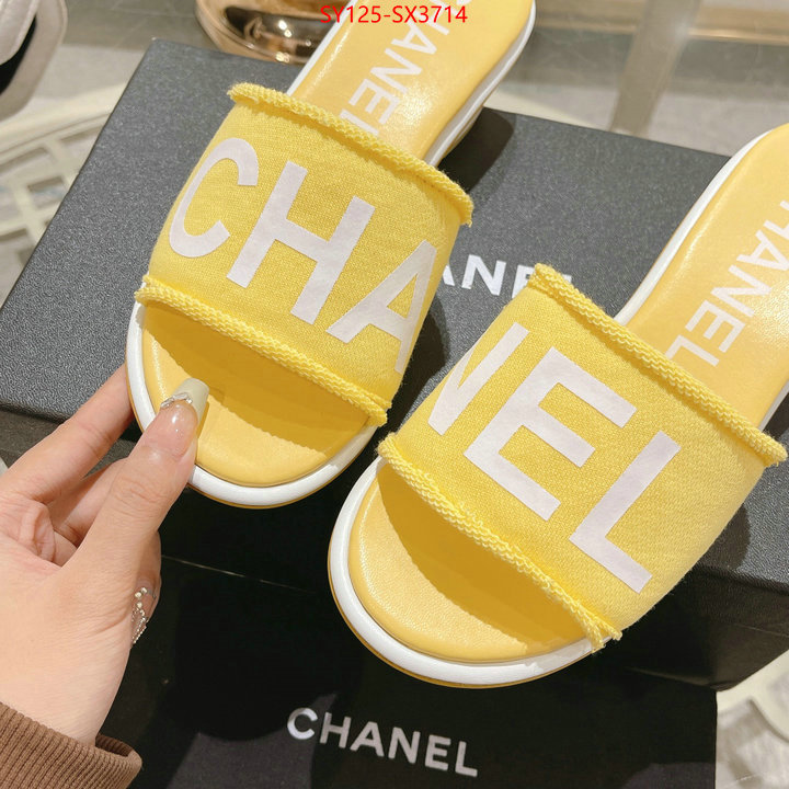 Women Shoes-Chanel wholesale 2024 replica ID: SX3714 $: 125USD