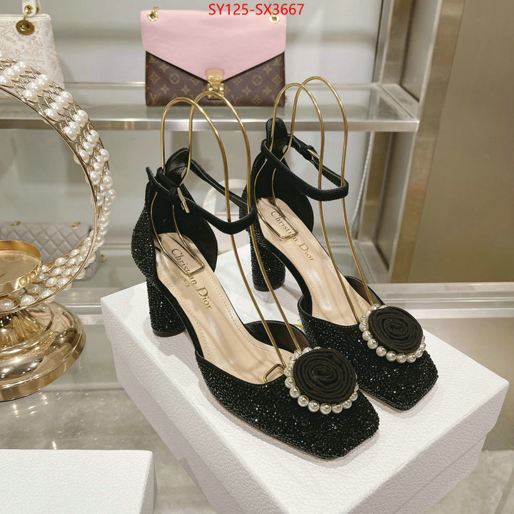 Women Shoes-Dior how to find replica shop ID: SX3667 $: 125USD