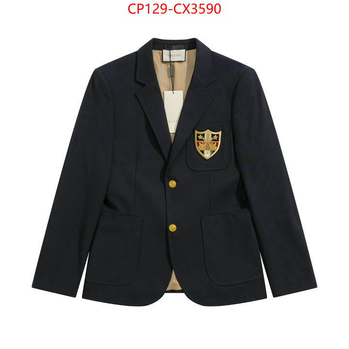 Clothing-Gucci aaaaa+ replica ID: CX3590 $: 129USD