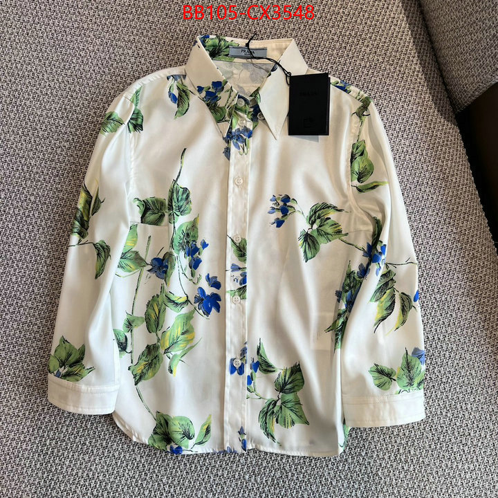 Clothing-Prada high quality aaaaa replica ID: CX3548 $: 105USD