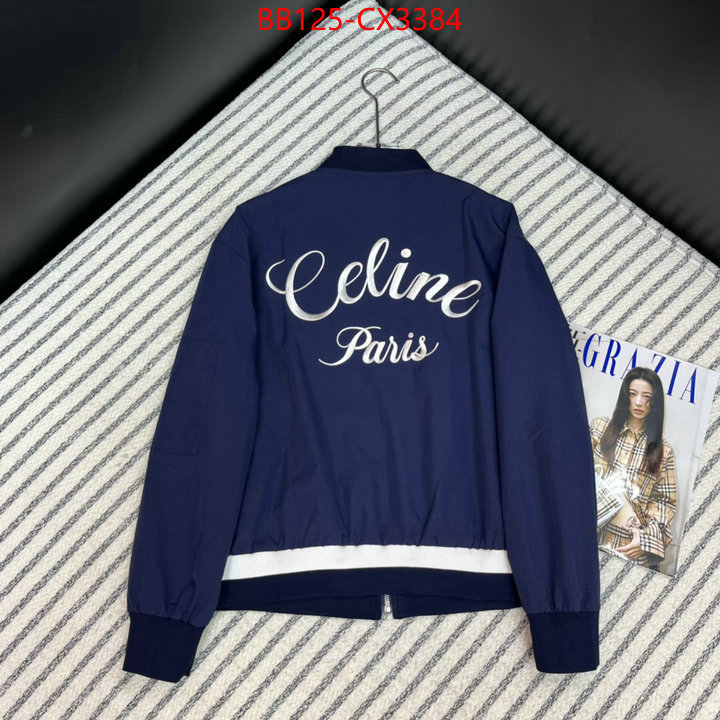 Clothing-Celine replica wholesale ID: CX3384 $: 125USD