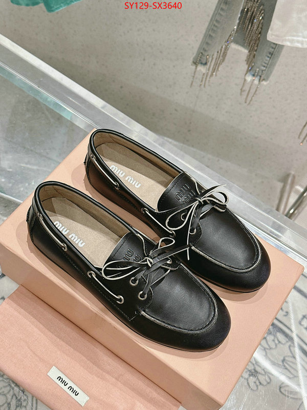 Women Shoes-Miu Miu new 2024 ID: SX3640 $: 129USD