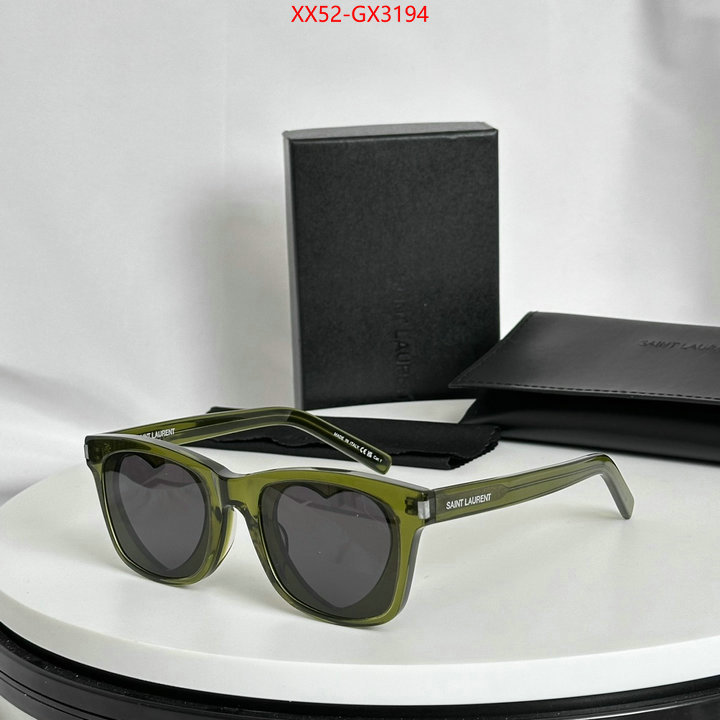 Glasses-YSL shop designer replica ID: GX3194 $: 52USD
