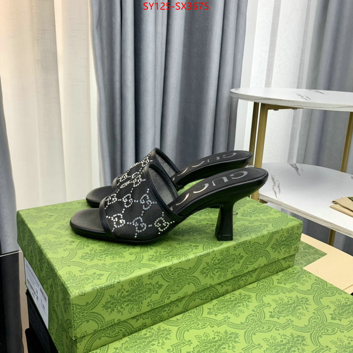 Women Shoes-Gucci cheap replica ID: SX3675 $: 125USD