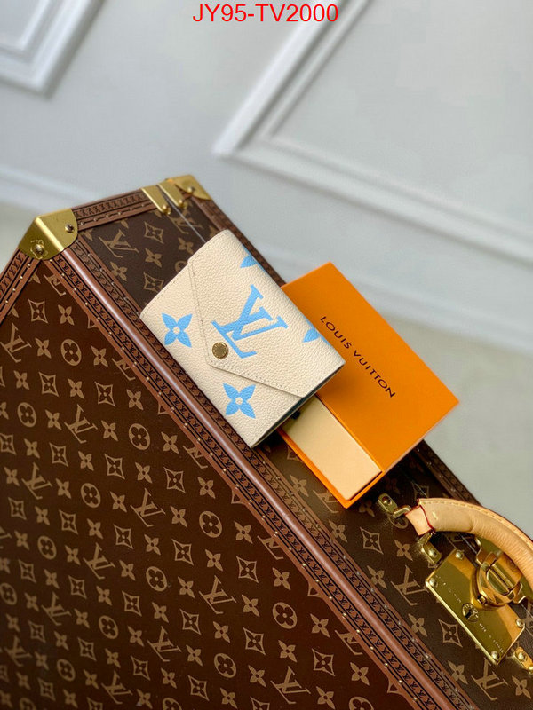 LV Bags(TOP)-Wallet 1:1 replica ID: TV2000 $: 95USD,