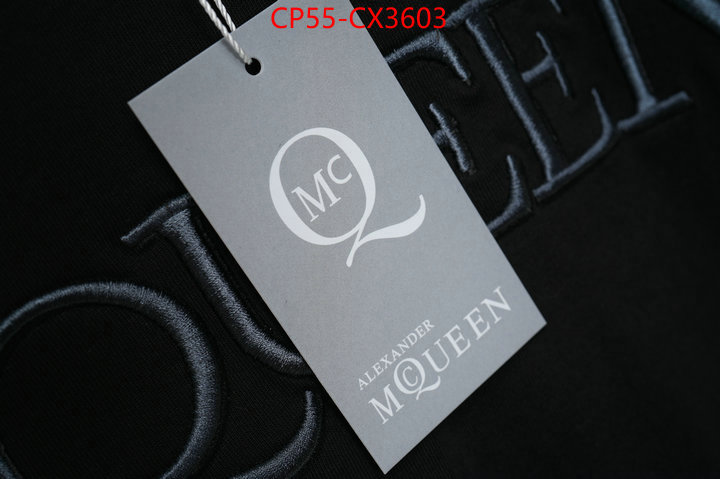Clothing-Alexander Mcqueen replica designer ID: CX3603 $: 55USD