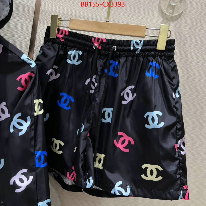 Clothing-Chanel are you looking for ID: CX3393 $: 155USD