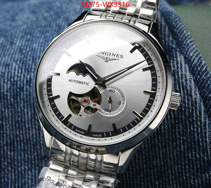 Watch(TOP)-Longines aaaaa+ replica designer ID: WX3316 $: 275USD