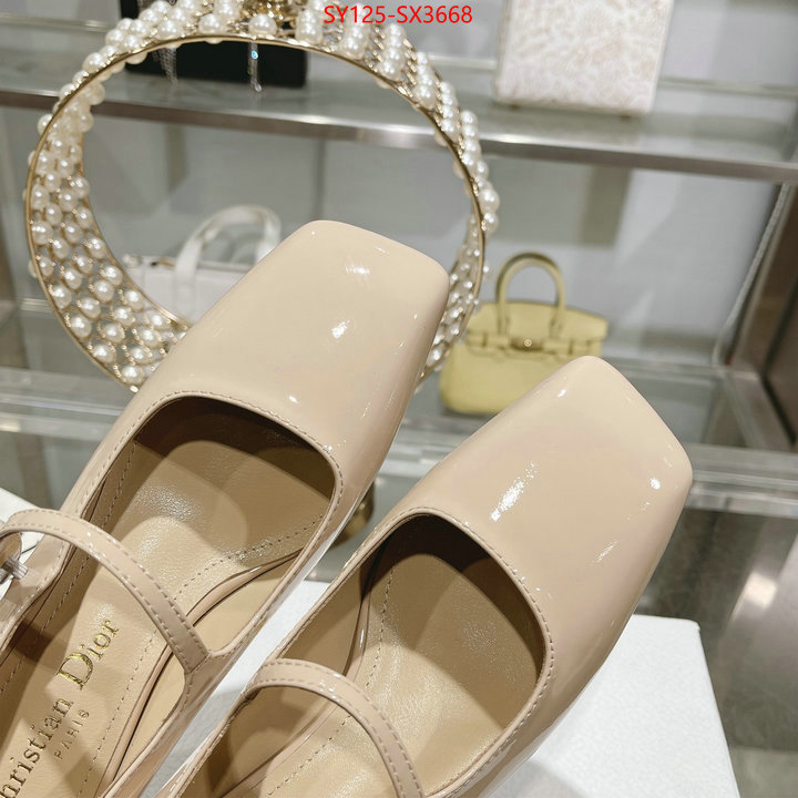 Women Shoes-Dior where can i buy the best quality ID: SX3668 $: 125USD