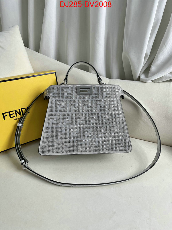 Fendi Bags(TOP)-Peekaboo what's the best place to buy replica ID: BV2008