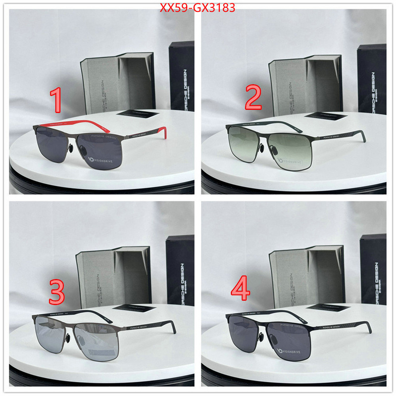 Glasses-Porsche the best quality replica ID: GX3183 $: 59USD