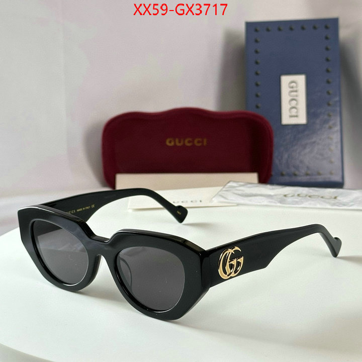 Glasses-Gucci high quality happy copy ID: GX3717 $: 59USD