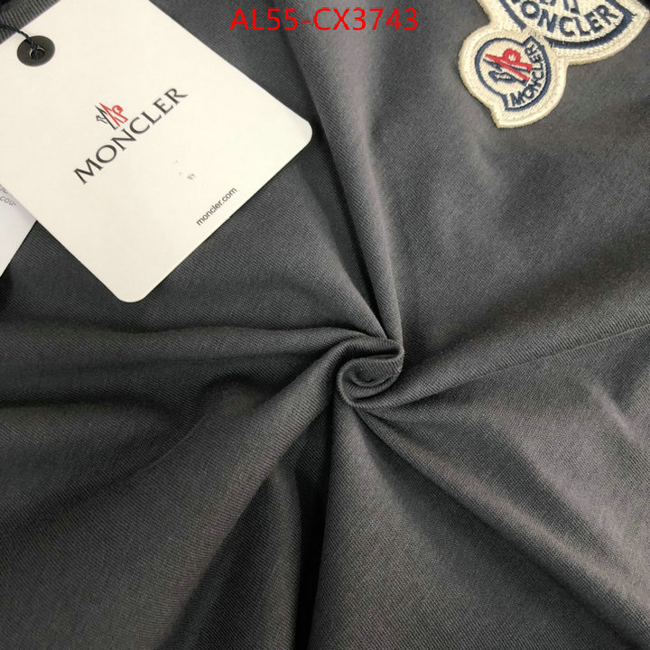 Clothing-Moncler top fake designer ID: CX3743 $: 55USD