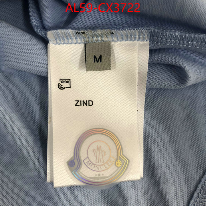 Clothing-Moncler wholesale china ID: CX3722 $: 59USD