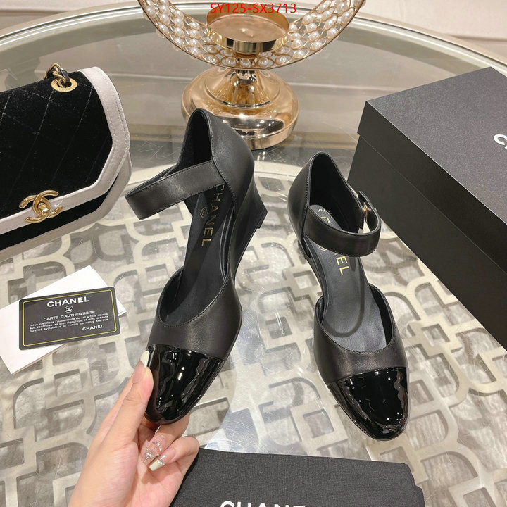 Women Shoes-Chanel best aaaaa ID: SX3713 $: 125USD