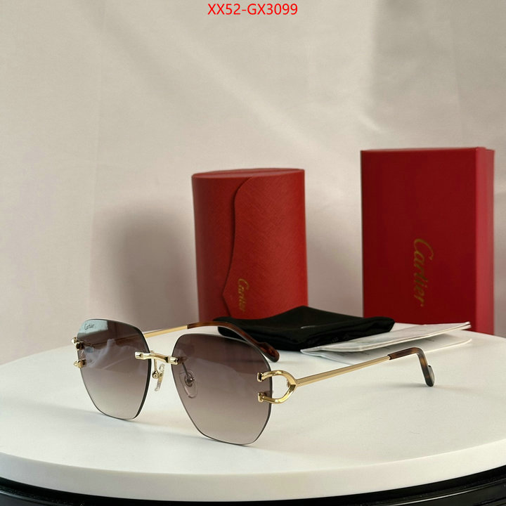 Glasses-Cartier best site for replica ID: GX3099 $: 52USD