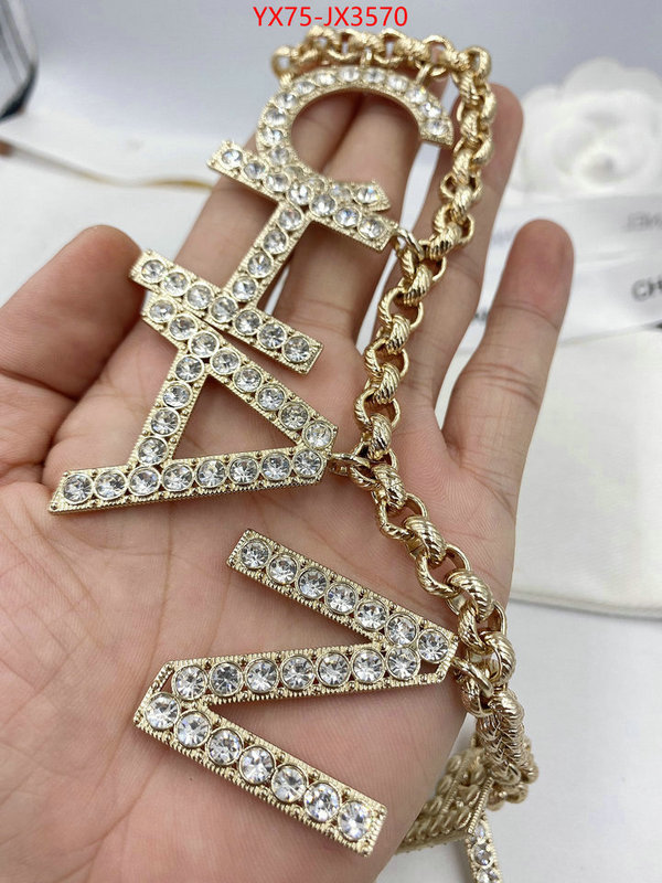 Jewelry-Chanel best knockoff ID: JX3570 $: 75USD