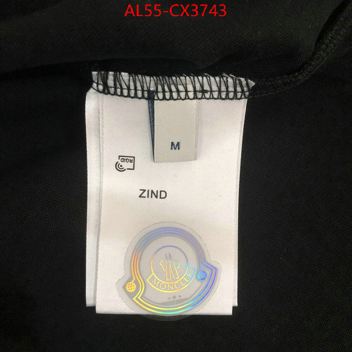 Clothing-Moncler top fake designer ID: CX3743 $: 55USD