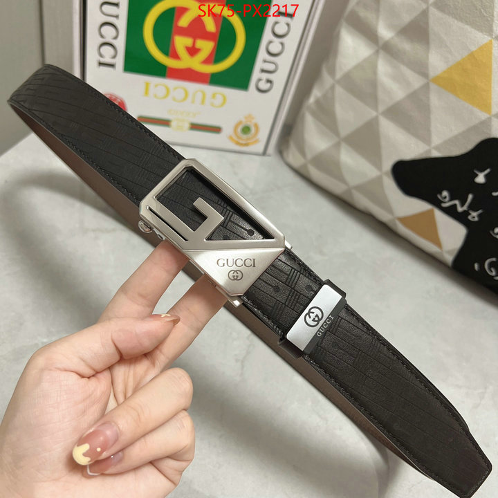 Belts-Gucci designer wholesale replica ID: PX2217 $: 75USD