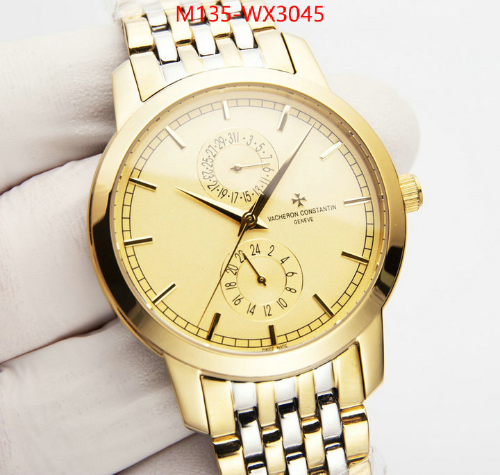 Watch(4A)-Vacheron Constantin luxury cheap replica ID: WX3045 $: 135USD