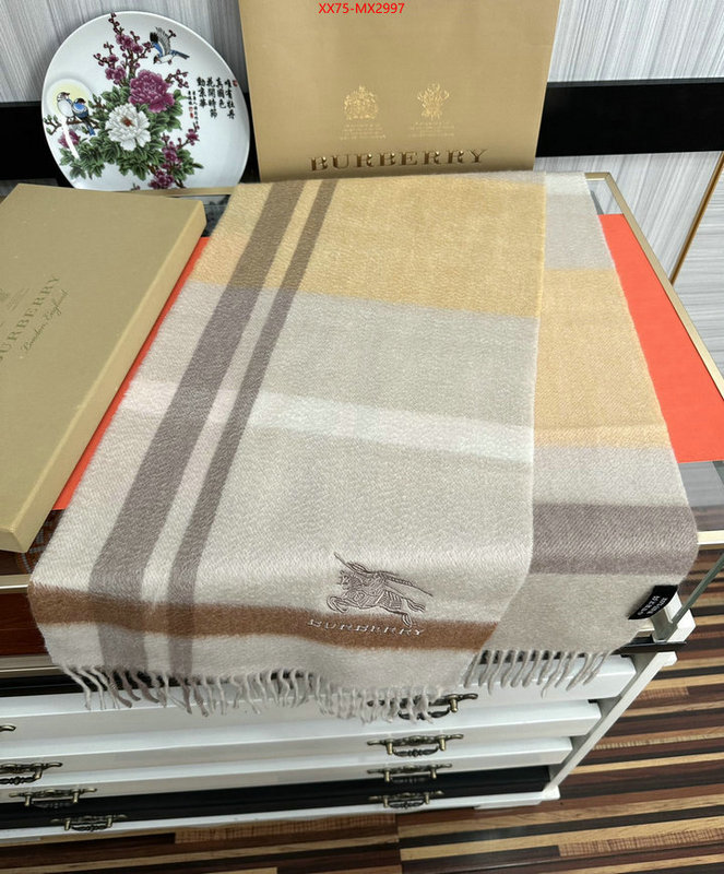 Scarf-Burberry sale outlet online ID: MX2997 $: 75USD