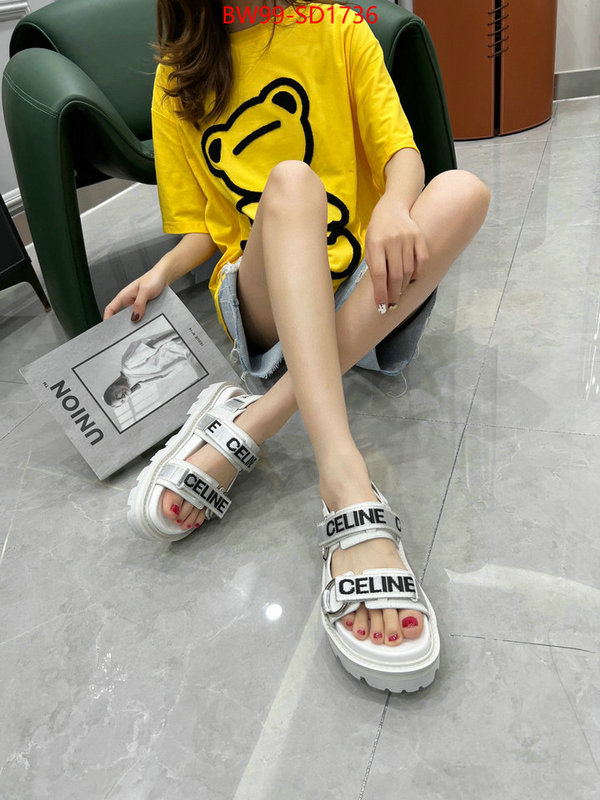 Women Shoes-CELINE top perfect fake ID: SD1736 $: 99USD