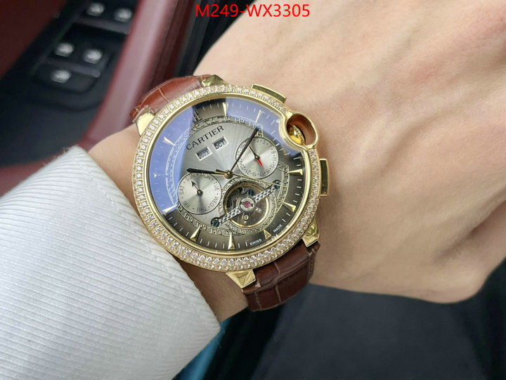Watch(TOP)-Cartier online from china ID: WX3305 $: 249USD
