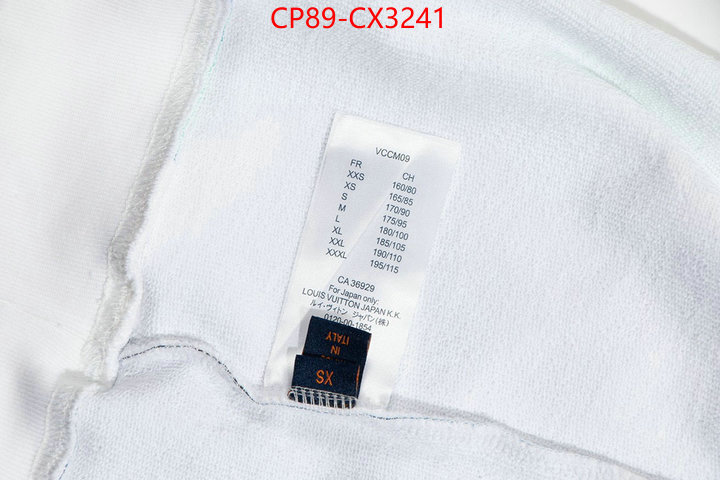 Clothing-LV designer fake ID: CX3241 $: 89USD