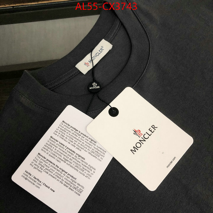 Clothing-Moncler top fake designer ID: CX3743 $: 55USD