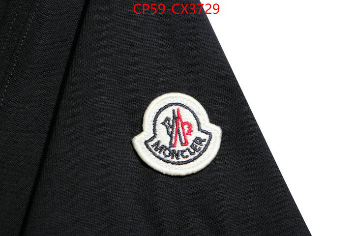 Clothing-Moncler mirror copy luxury ID: CX3729 $: 59USD