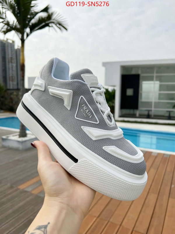 Men shoes-Prada high quality replica designer ID: SN5276 $: 119USD