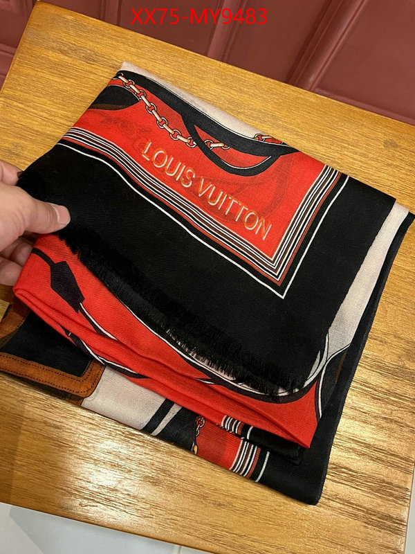 Scarf-LV replica sale online ID: MY9483 $: 75USD