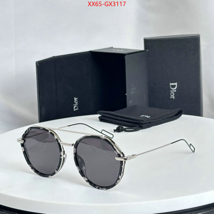 Glasses-Dior replica for cheap ID: GX3117 $: 65USD