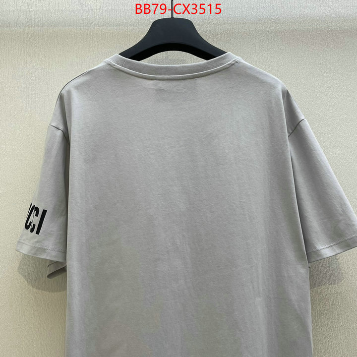 Clothing-Gucci hot sale ID: CX3515 $: 79USD