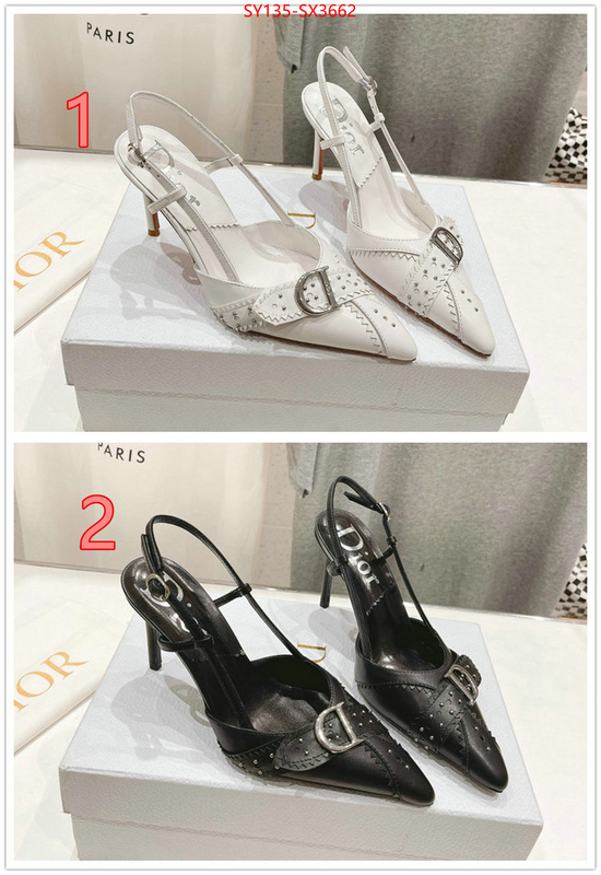 Women Shoes-Dior high-end designer ID: SX3662 $: 135USD