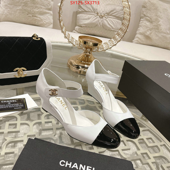 Women Shoes-Chanel best aaaaa ID: SX3713 $: 125USD