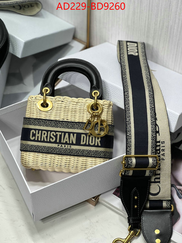 Dior Bags(TOP)-Lady- best site for replica ID: BD9260 $: 229USD,
