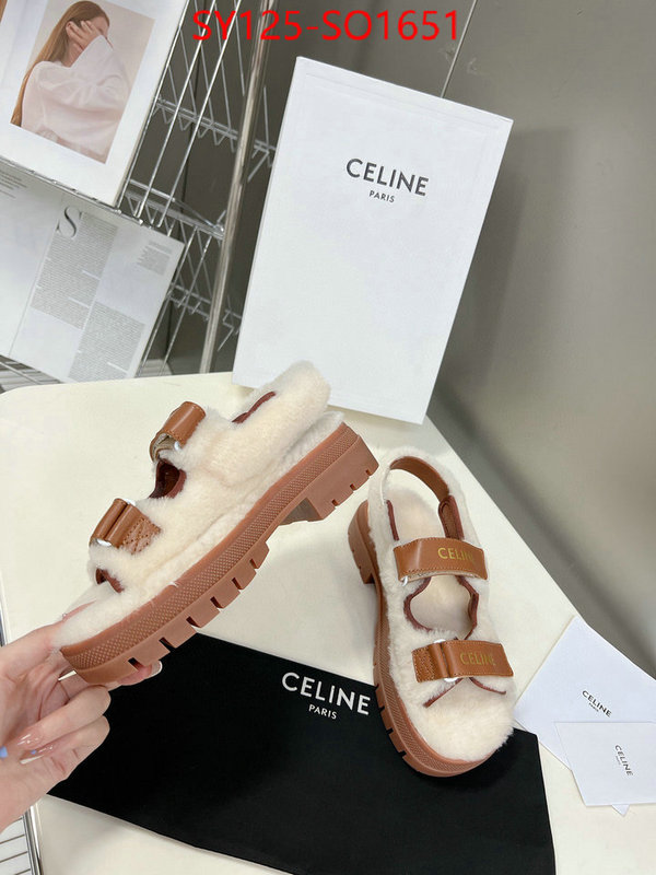 Women Shoes-CELINE 7 star replica ID: SO1651 $: 125USD