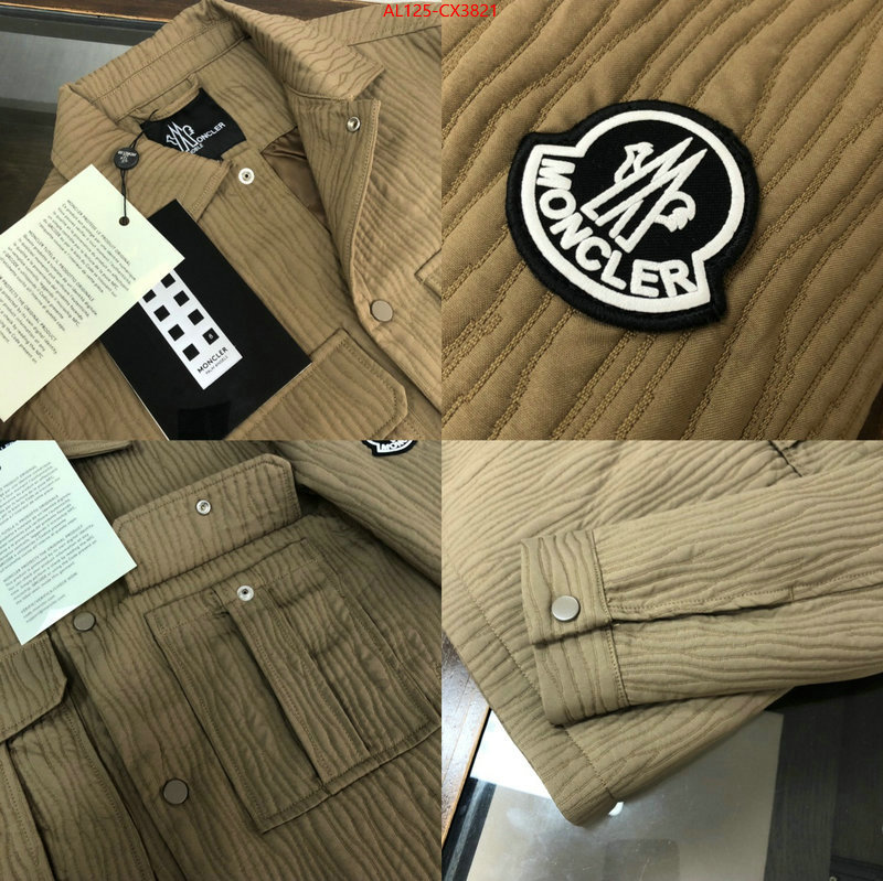 Clothing-Moncler designer 1:1 replica ID: CX3821 $: 125USD