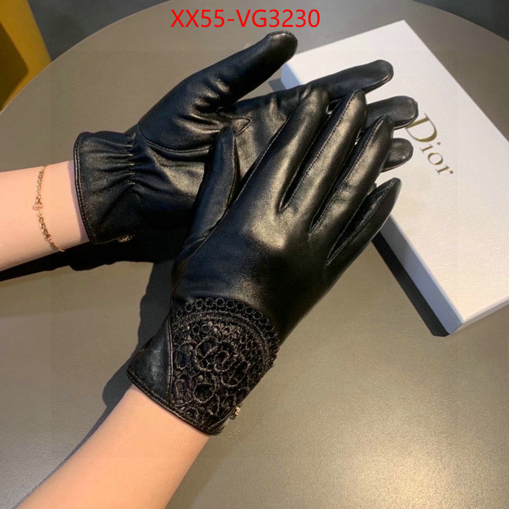 Gloves-Dior knockoff highest quality ID: VG3230 $: 55USD