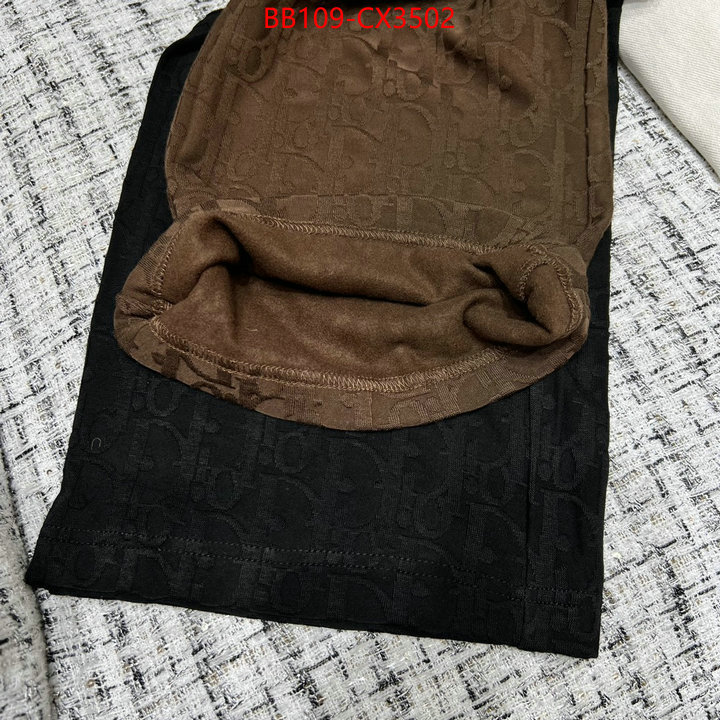 Clothing-Dior replica sale online ID: CX3502 $: 109USD