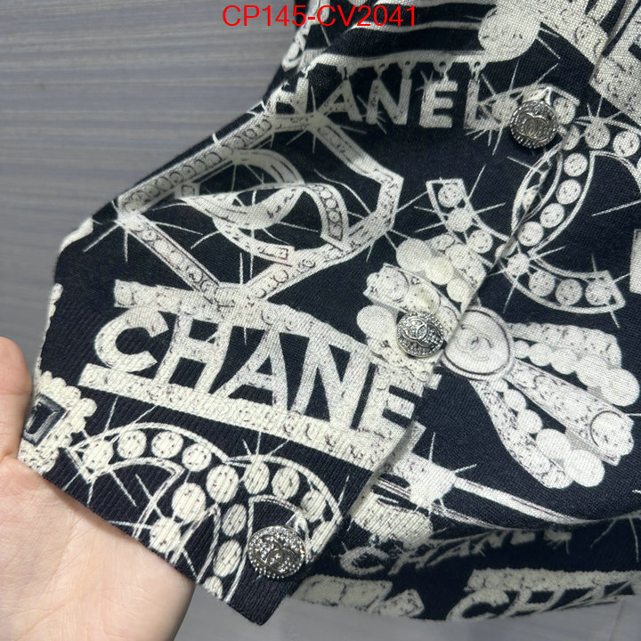 Clothing-Chanel replica designer ID: CV2041 $: 145USD