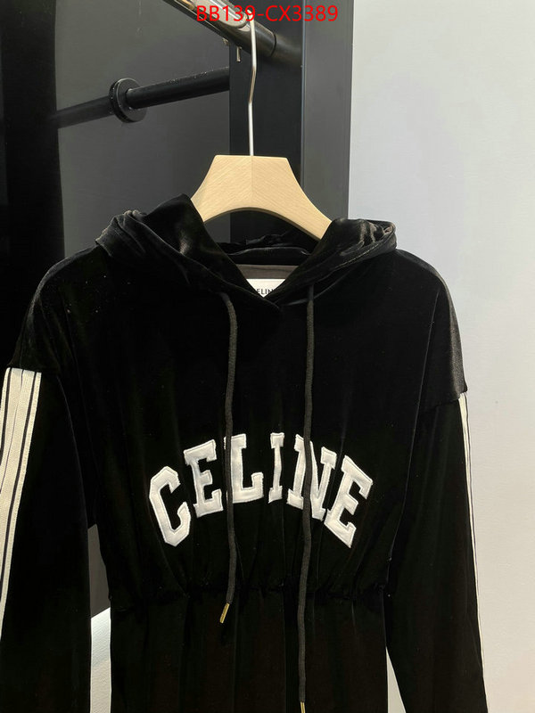 Clothing-Celine buy aaaaa cheap ID: CX3389 $: 139USD