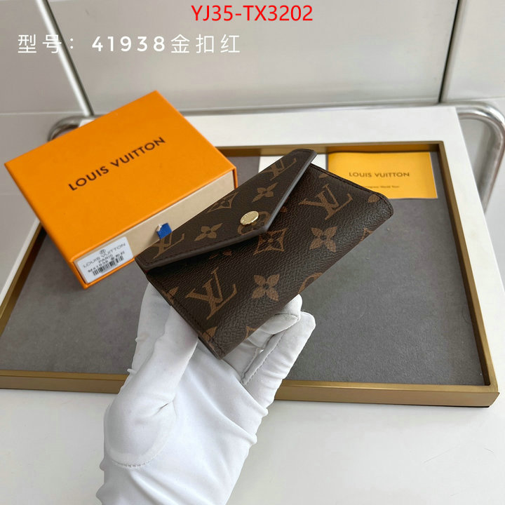 LV Bags(4A)-Wallet flawless ID: TX3202 $: 35USD,