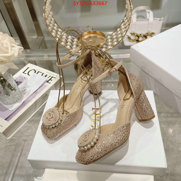 Women Shoes-Dior how to find replica shop ID: SX3667 $: 125USD