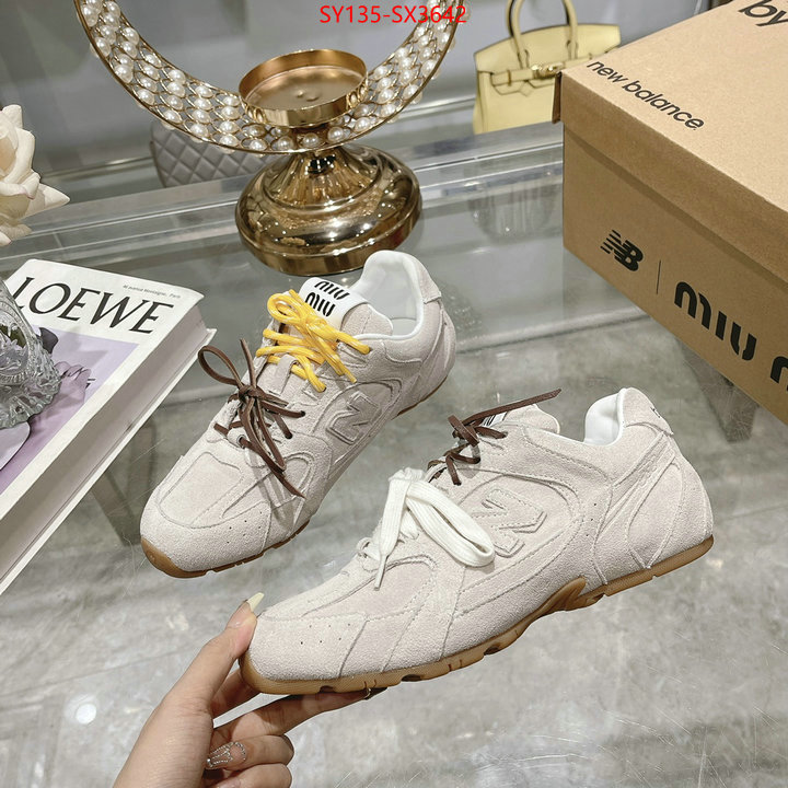 Women Shoes-Miu Miu designer high replica ID: SX3642 $: 135USD